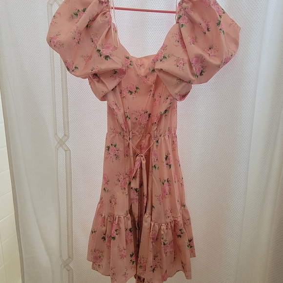 LoveShackFancy by Target, Size 12 pink floral - Picture 4 of 5
